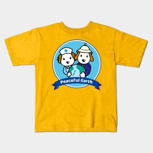 Peaceful Earth Kids T-Shirt